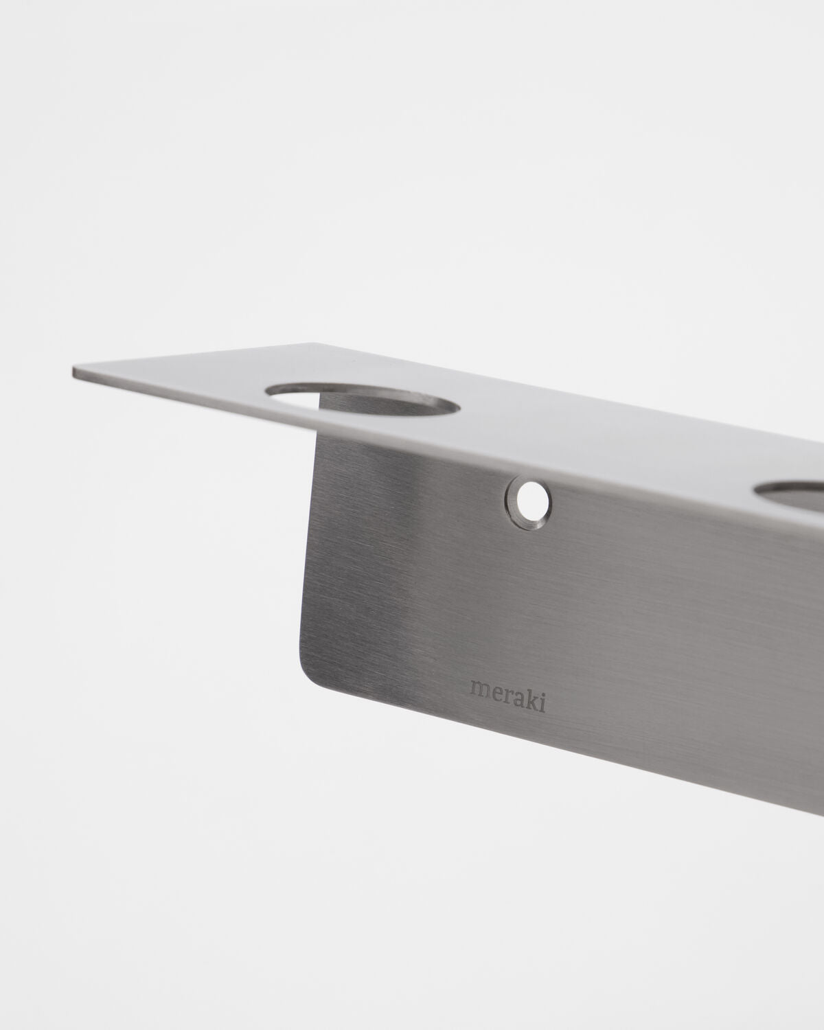 Meraki Flaschenhalter mit Haken Silber – Ansicht 4