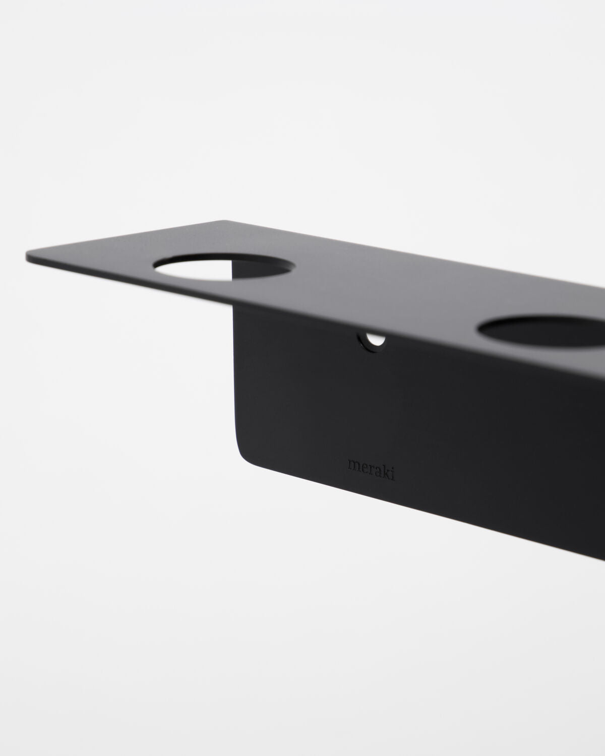 Meraki Flaschenhalter mit Haken Schwarz – Ansicht 4