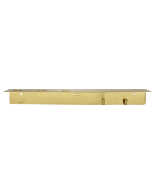 Meraki Flaschenhalter mit Haken Messing – Ansicht 2