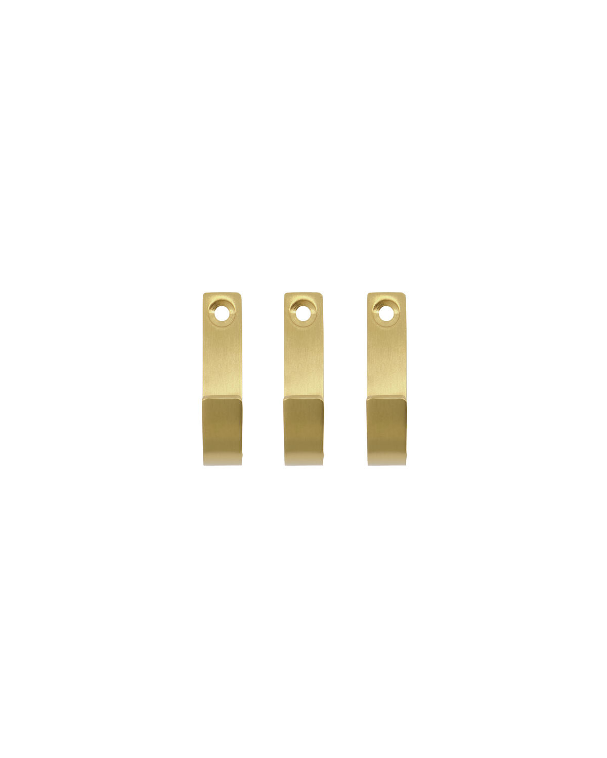 Meraki Thapsus Haken Messing 3er-Set – Ansicht 2