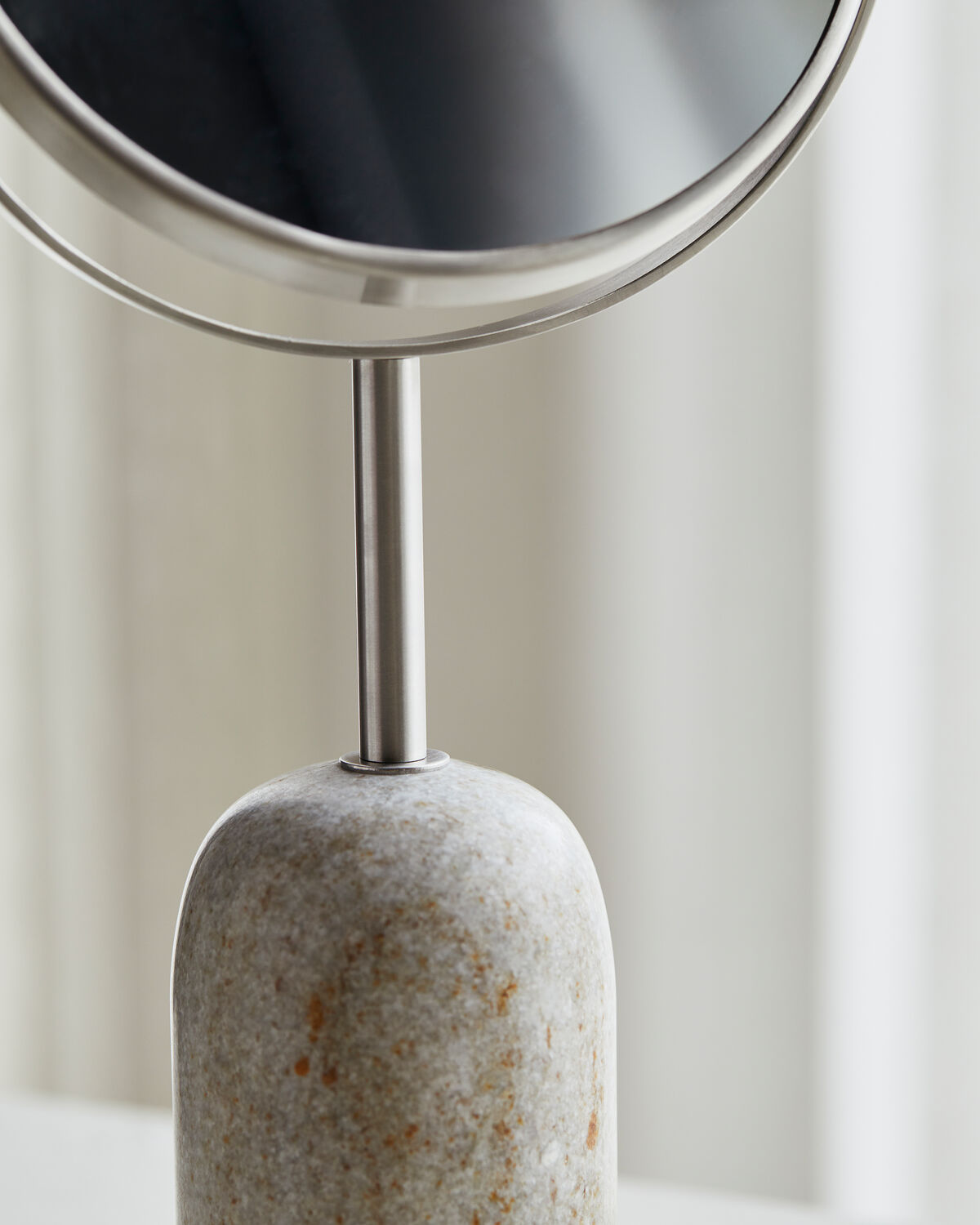 Meraki Marble Kosmetikspiegel Beige – Ansicht 4