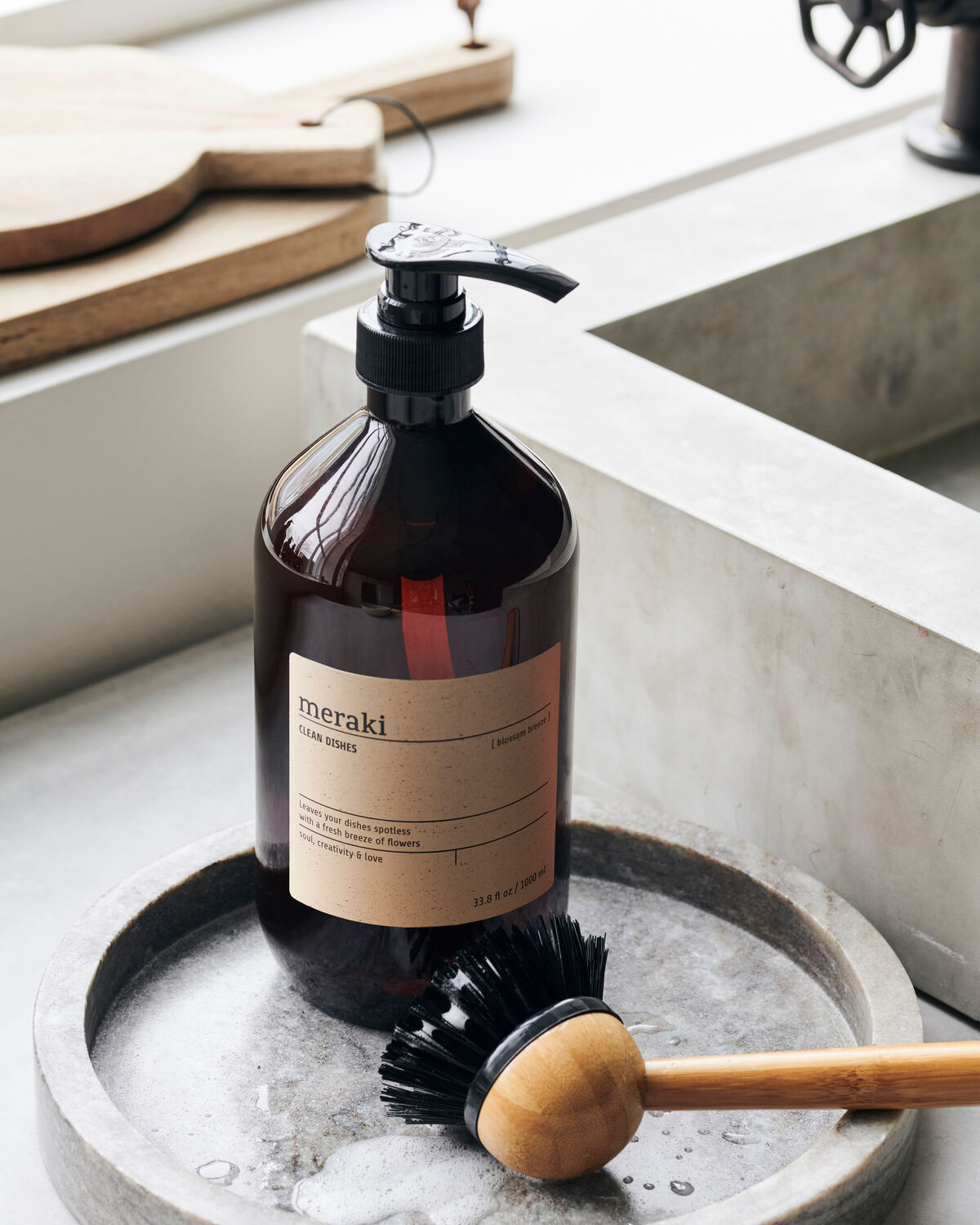 Meraki Blossom Breeze Spülmittel 1 Liter Anwendung