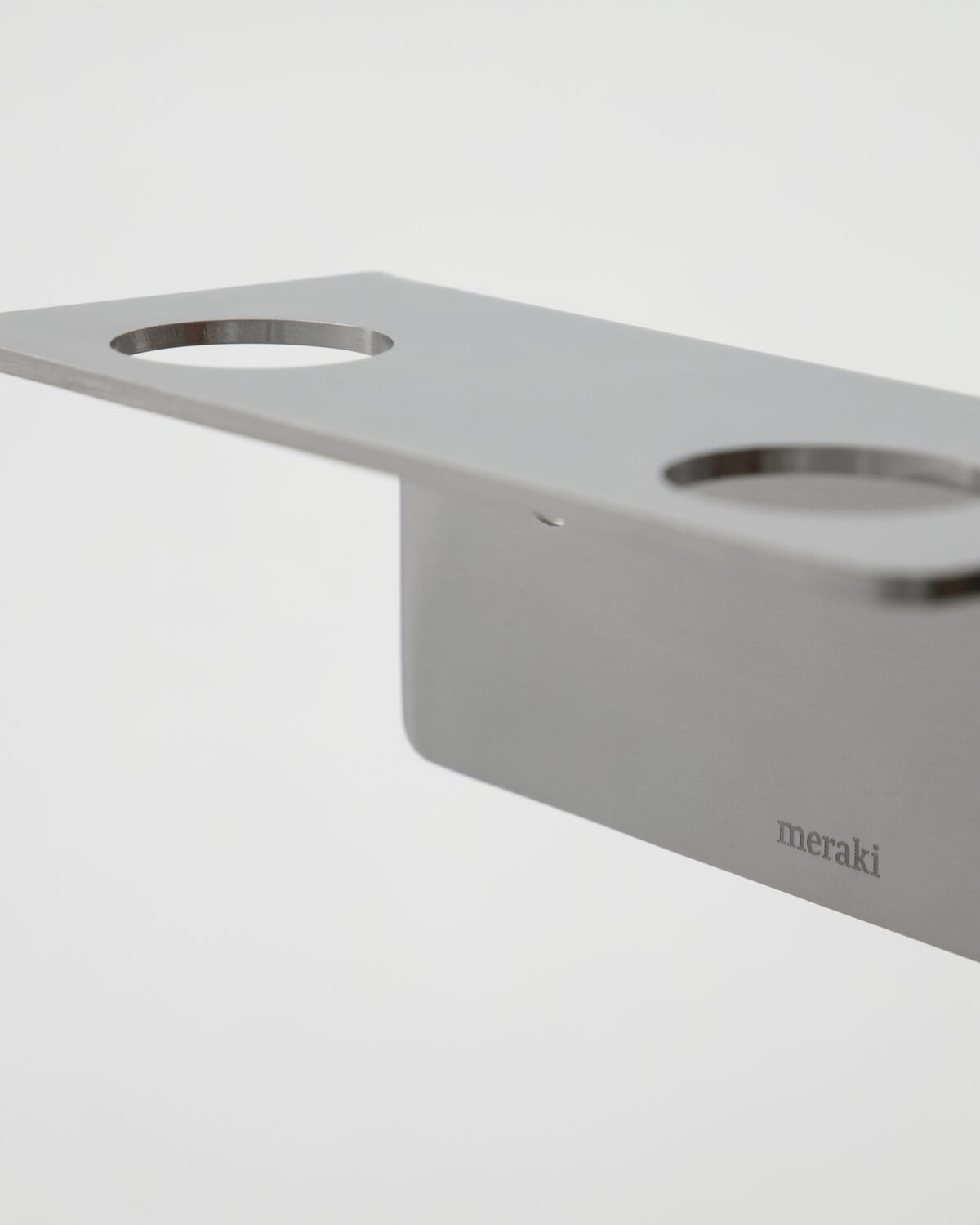 Meraki Doppel-Flaschenhalter Silber – Ansicht 3