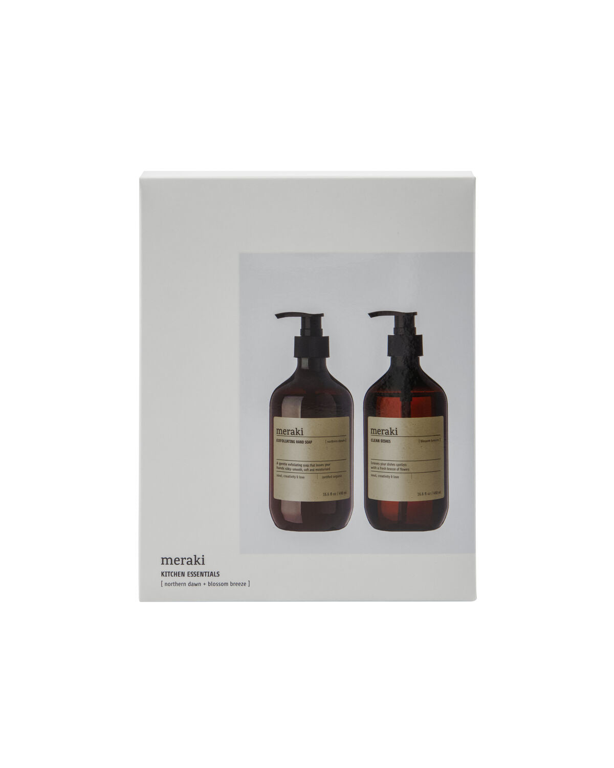 Geschenkset Northern Dawn – Peeling-Handseife & Spülmittel
