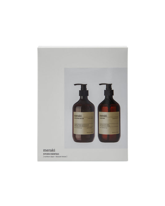 Geschenkset Northern Dawn – Peeling-Handseife & Spülmittel