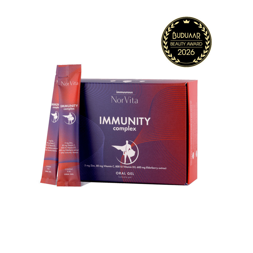 Norvita Immunity Complex – Vitamin-Gel, 21 × 8 ml – Produktansicht