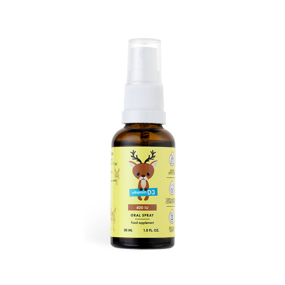 Norvita Vitamin D3 Spray für Kinder – 400 IE, 30 ml – Produktansicht