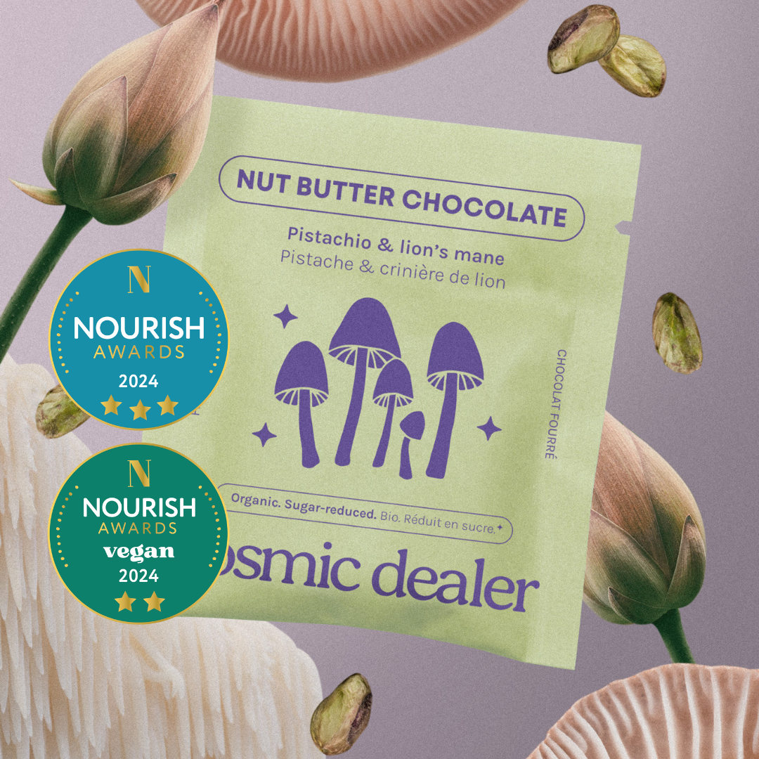 Pistachio & Lion's Mane Schokoladen – 8 Stück