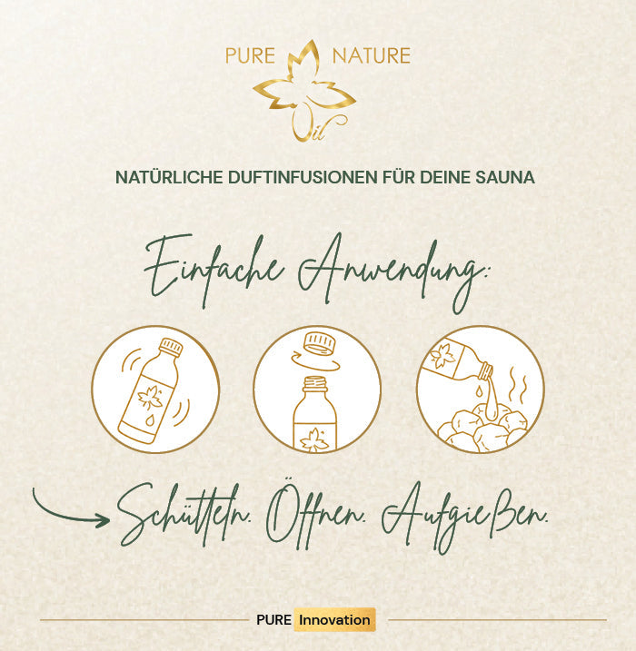 Pure Nature Oil Natur-Aufguss Bundle Morgenlicht – Anwendung und Details 4