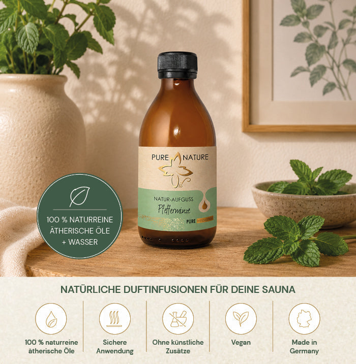 Pure Nature Oil Natur-Aufguss Bundle Waldauszeit – Anwendung und Details 2