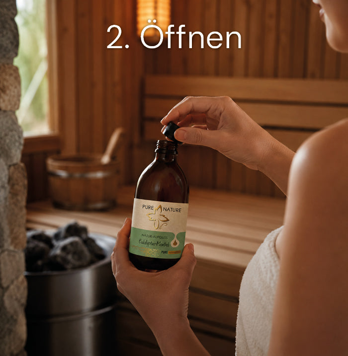 Pure Nature Oil Natur-Aufguss Eukalyptus-Menthol – Anwendung und Details