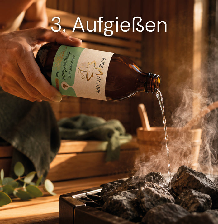 Pure Nature Oil Natur-Aufguss Eukalyptus-Menthol – Anwendung und Details