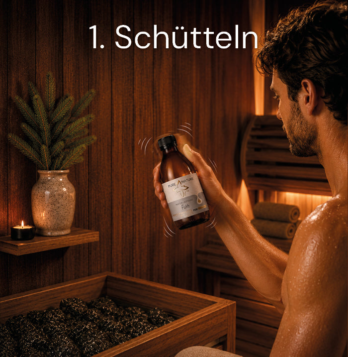 Pure Nature Oil Natur-Aufguss Fichte – Anwendung und Details