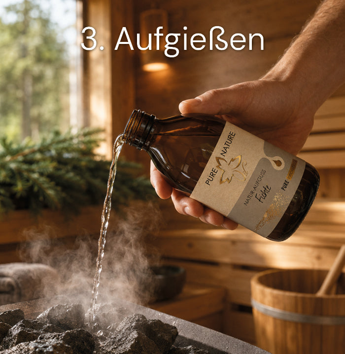 Pure Nature Oil Natur-Aufguss Fichte – Anwendung und Details