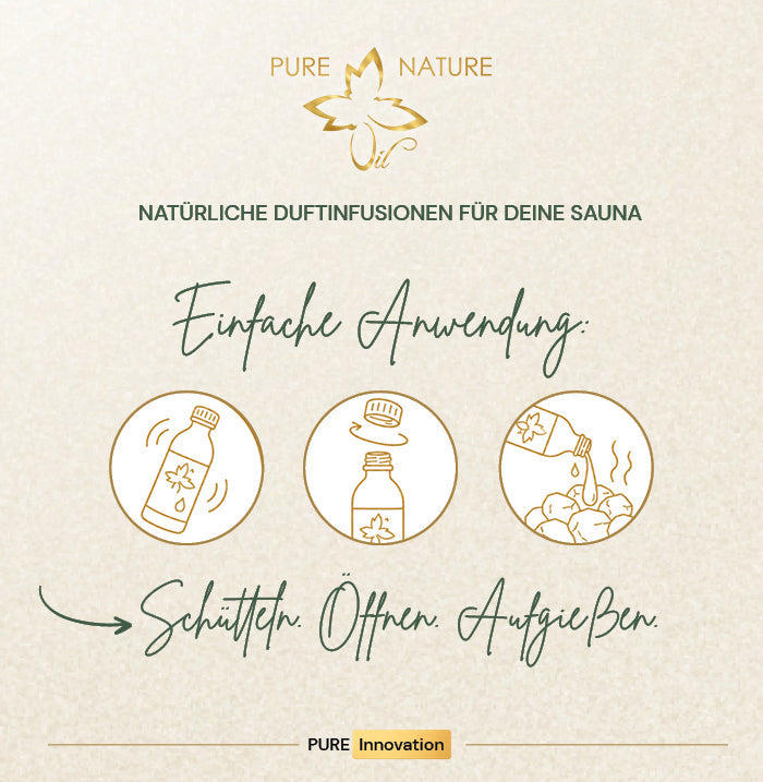 Pure Nature Oil Natur-Aufguss Fichte – Anwendung und Details