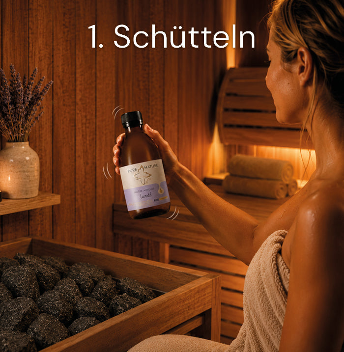 Pure Nature Oil Natur-Aufguss Lavendel – Anwendung und Details
