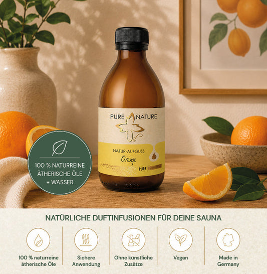Pure Nature Oil Natur-Aufguss Orange – Anwendung und Details