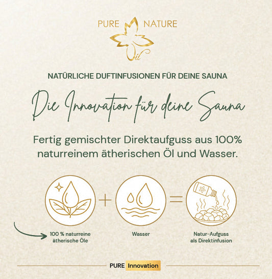 Pure Nature Oil Natur-Aufguss Pfefferminze – Anwendung und Details