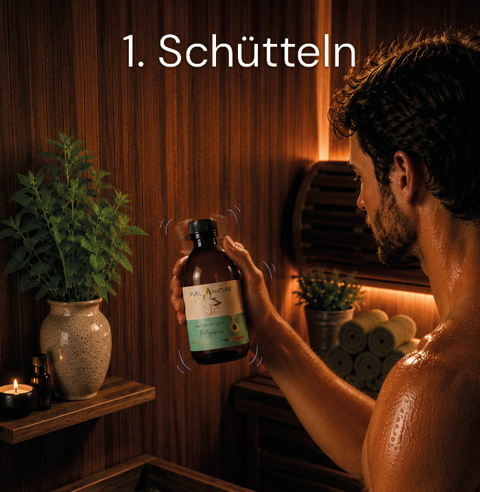Pure Nature Oil Natur-Aufguss Pfefferminze – Anwendung und Details