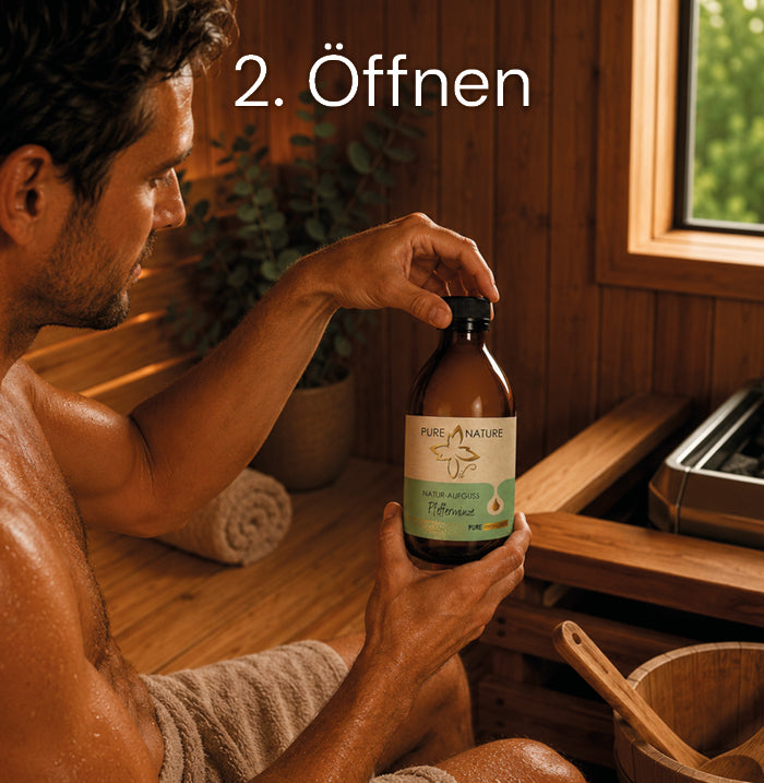 Pure Nature Oil Natur-Aufguss Pfefferminze – Anwendung und Details