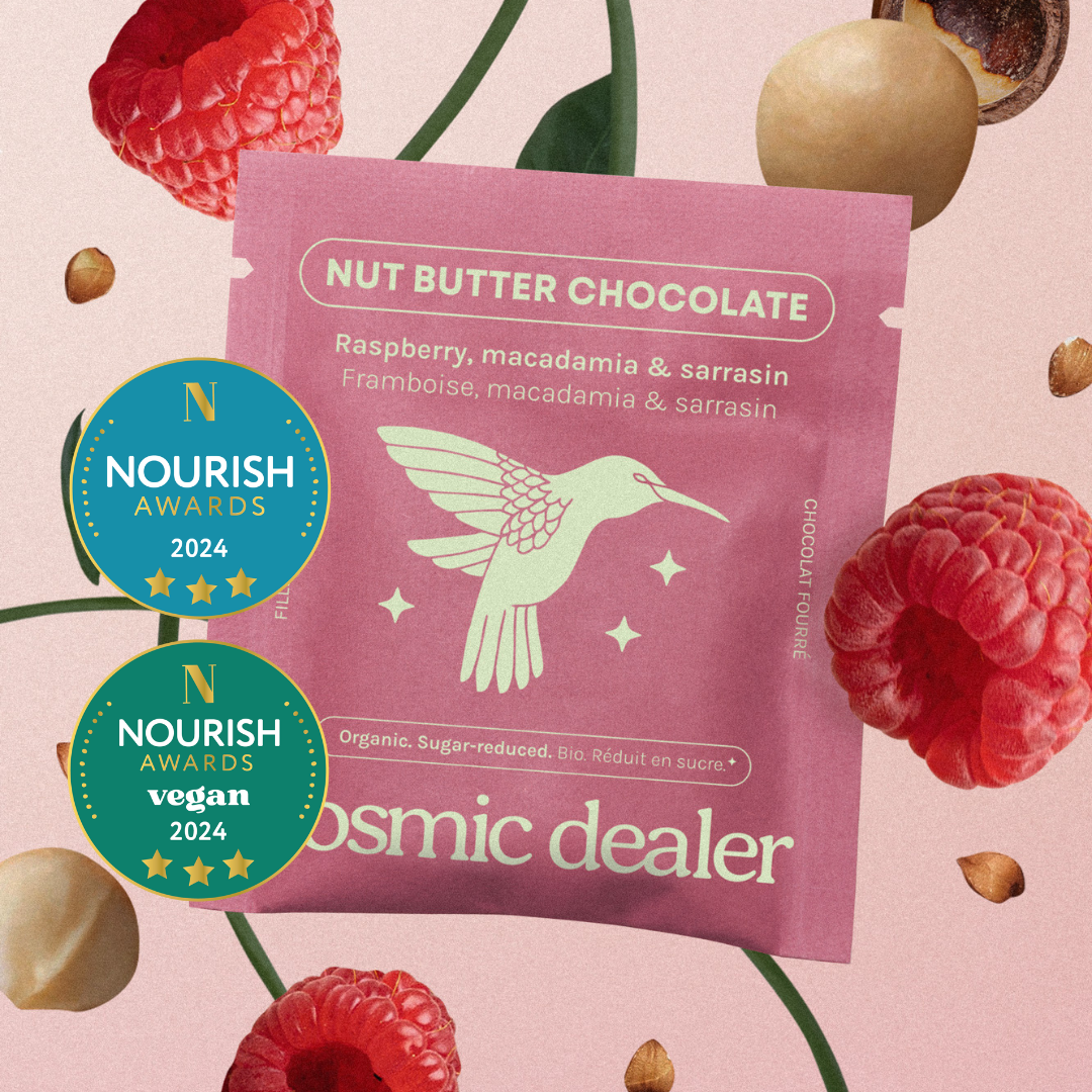 Raspberry & Macadamia Schokoladen – 8 Stück