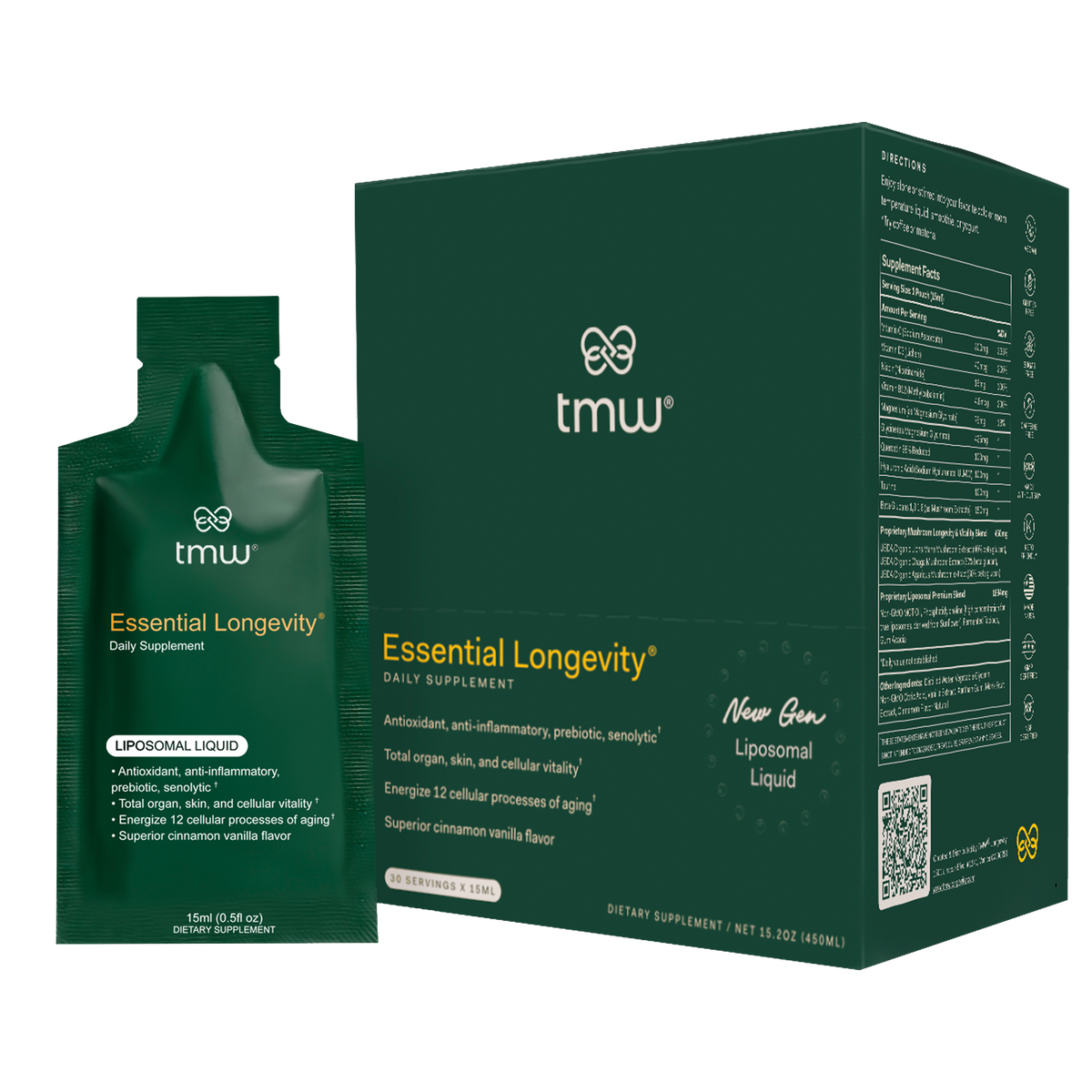 Essential Longevity – All-in-One Daily Longevity Stack