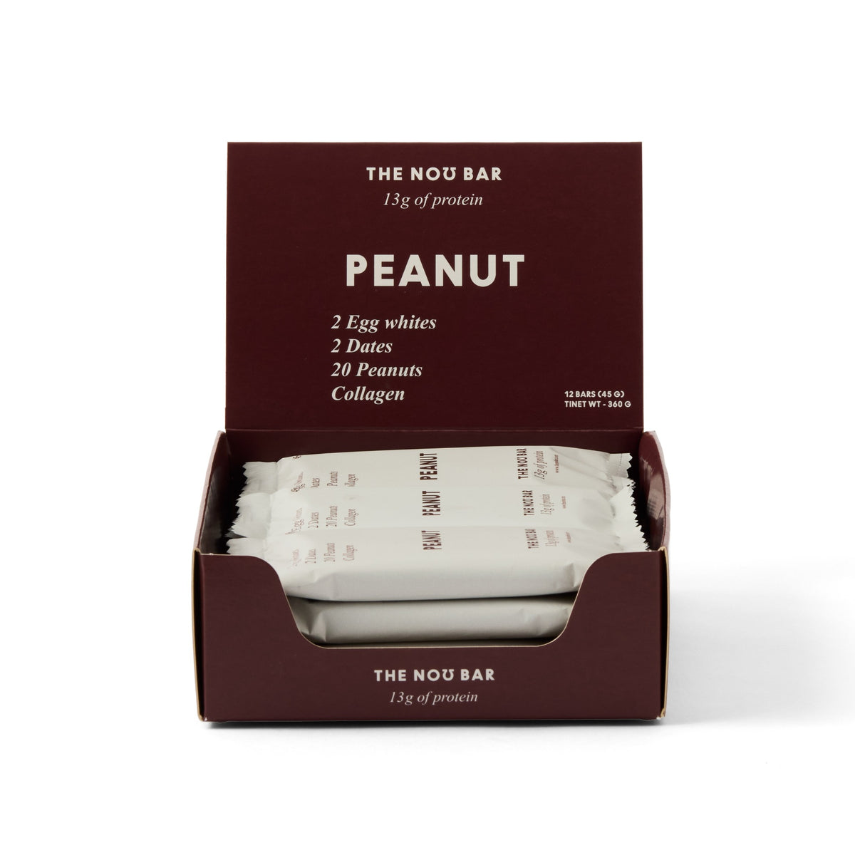 THE NO BAR Peanut – Verpackung, Detail oder Markenmoment