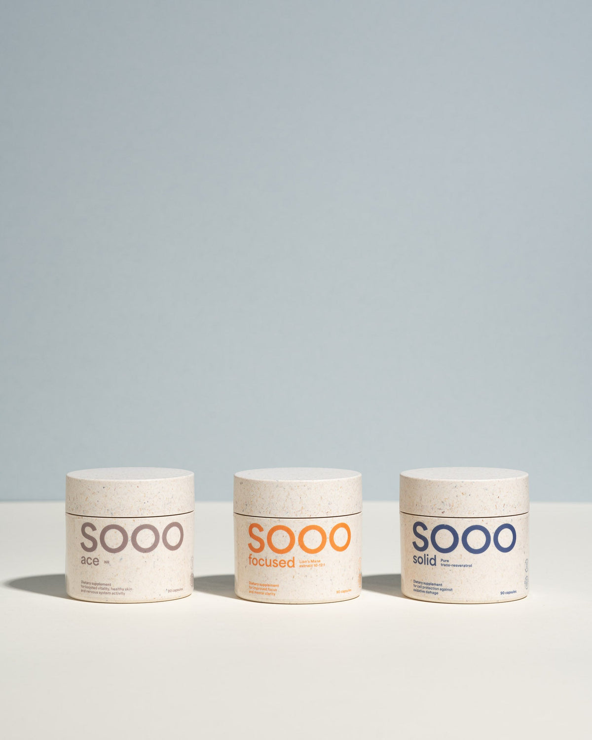 SOOO Anti-aging Bundle – ace + solid + focused