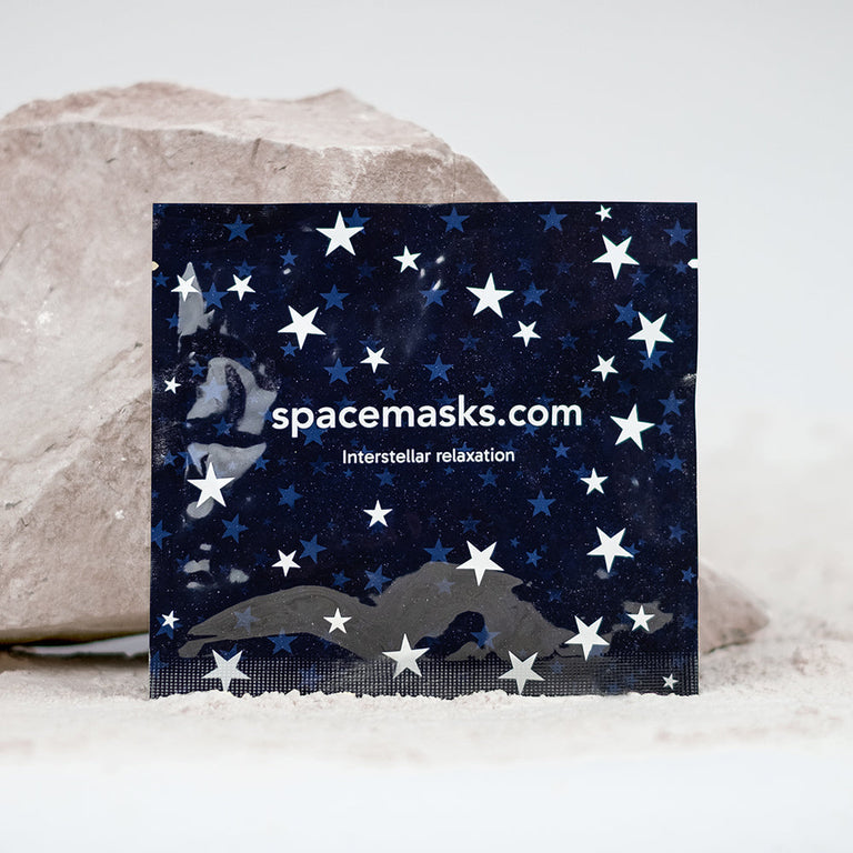 Spacemasks Jasmin selbstwärmende Augenmasken 7er-Box