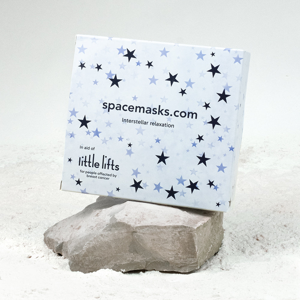 Spacemasks Kamille Augenmaske für ruhige Momente