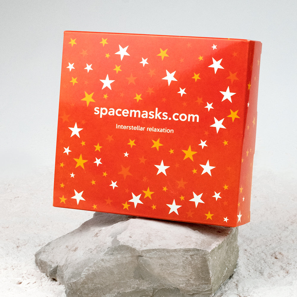 Spacemasks Orange und Grapefruit für eine erfrischende Routine