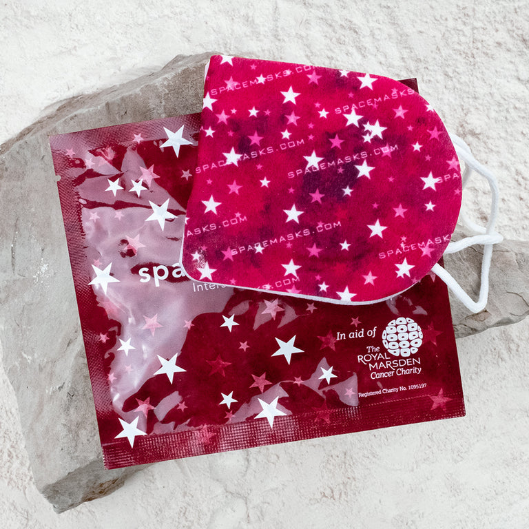 Spacemasks Rose Augenmaske für die Abendroutine