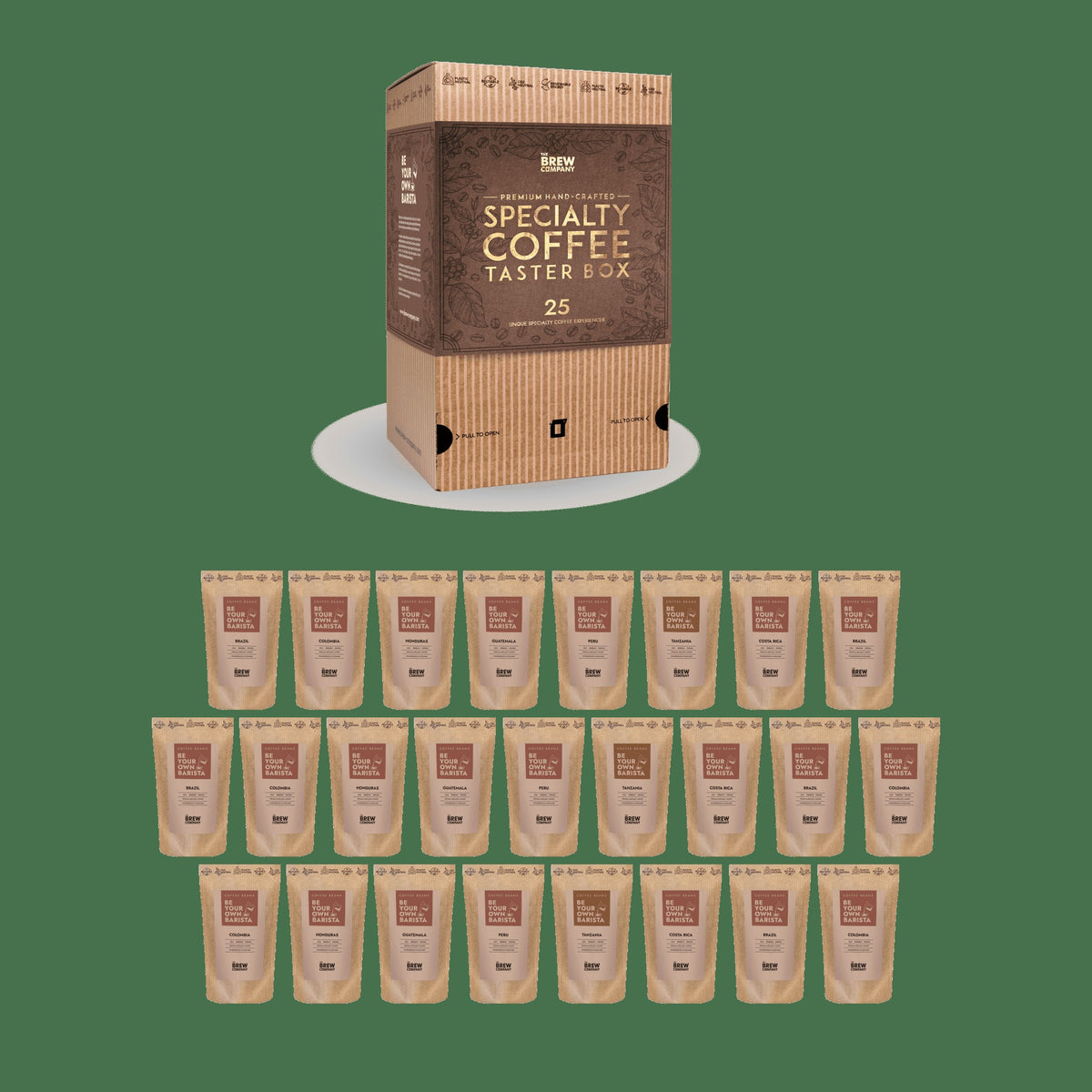 Kaffeebohnen-Probierset – Specialty Coffee Beans Taster Box