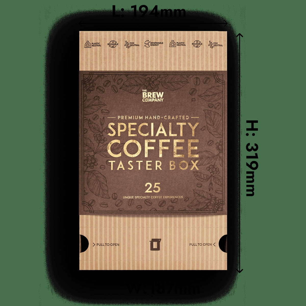 Kaffeebohnen-Probierset – Specialty Coffee Beans Taster Box