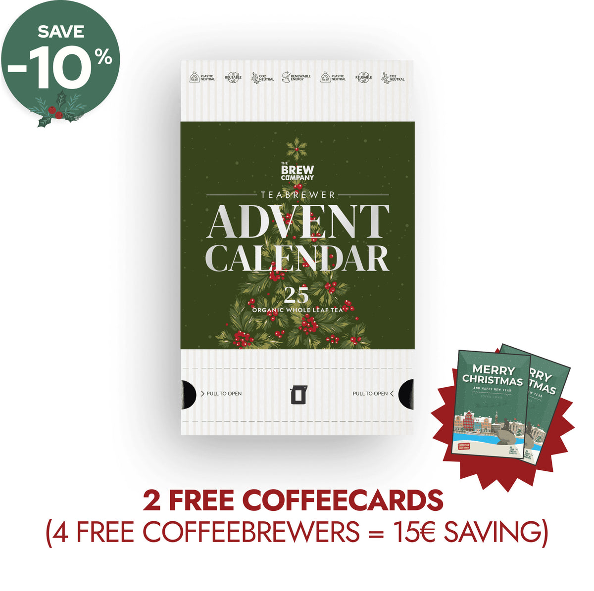 Tee-Adventskalender – The Tea Lover Festive Advent Calendar – Produktbild 1