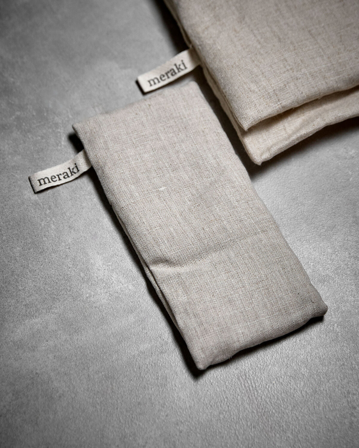 Meraki Therapie-Augenpolster Beige