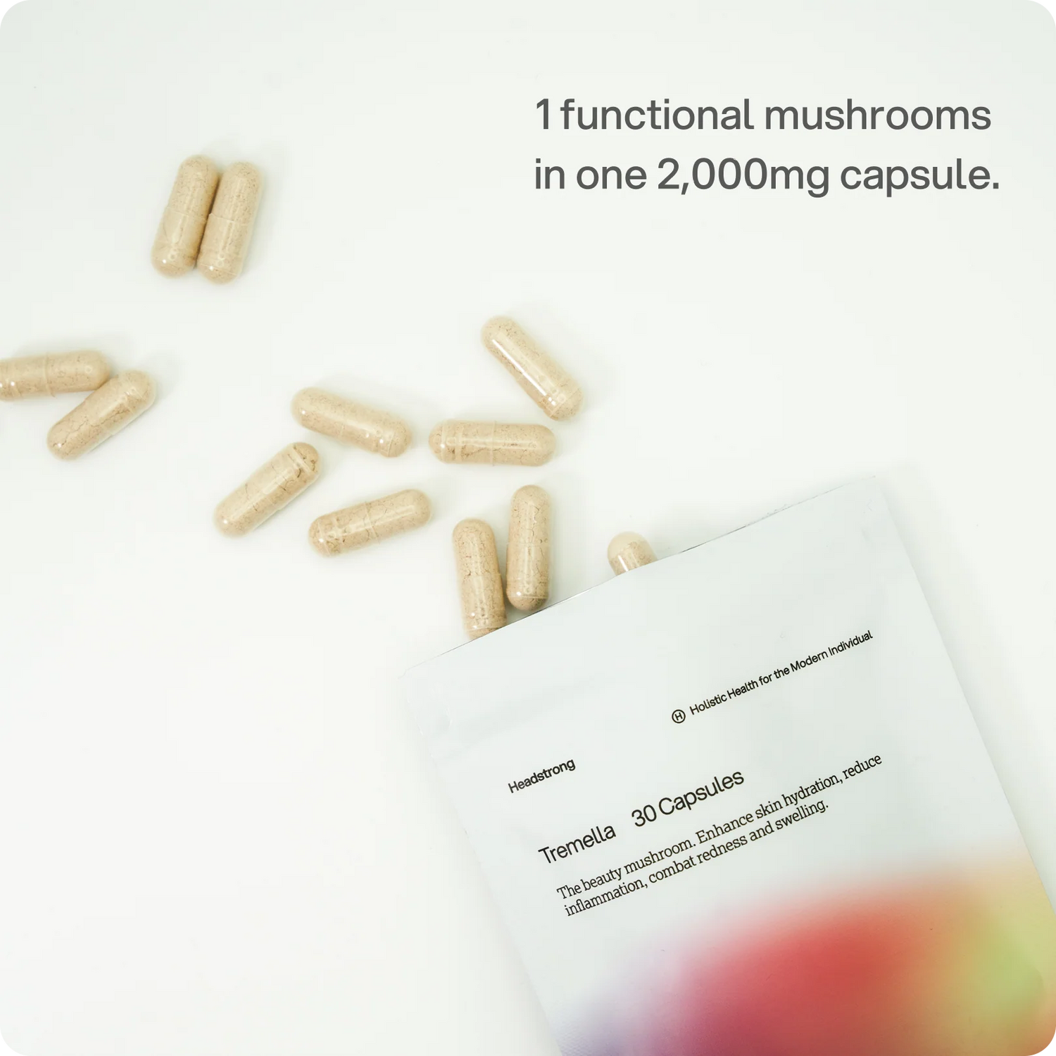 Tremella – 2,000 mg capsules