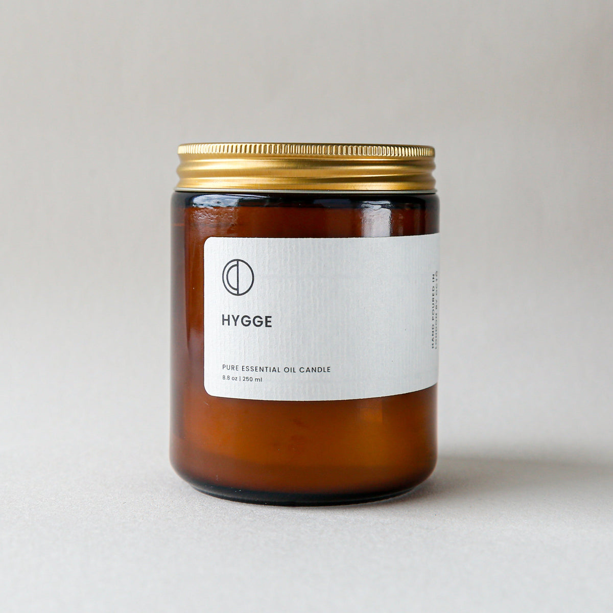 Octo London Hygge – Duftkerze im Braunglas