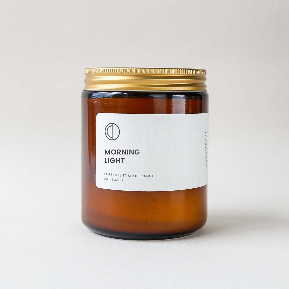 Octo London Morning Light – Duftkerze im Braunglas