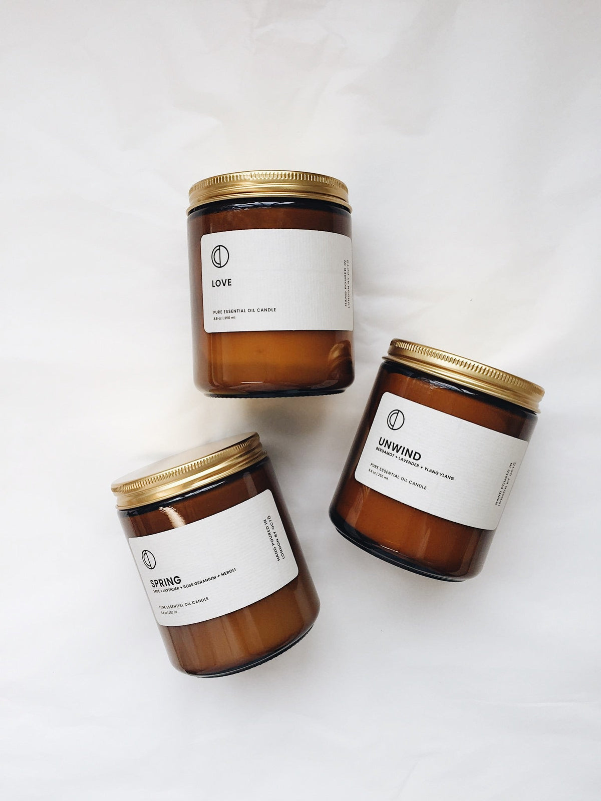 Octo London – Limitierte Duftkerzen im Braunglas