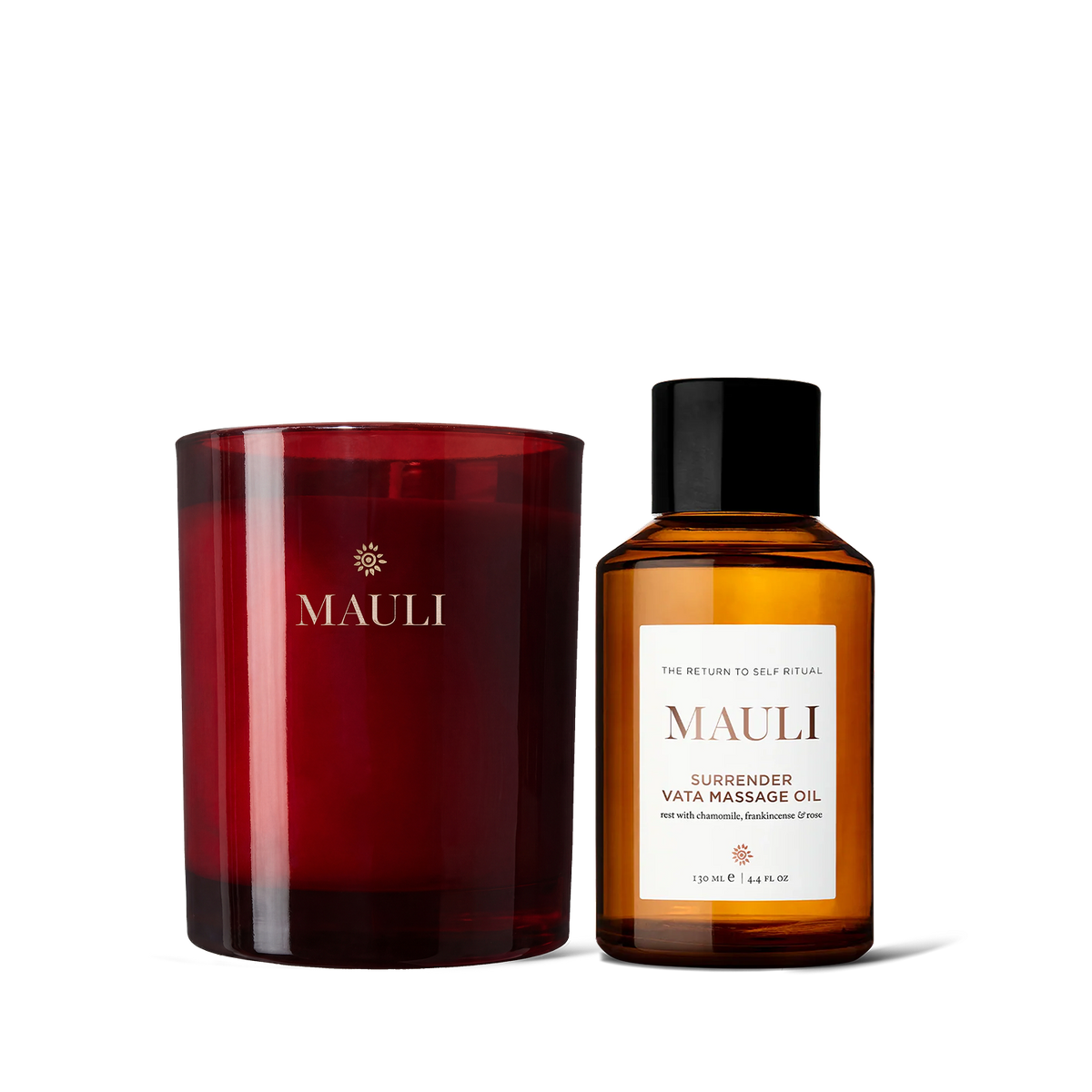 MAULI RITUALS At Home Yoga Set – Duftkerze & Körperöl