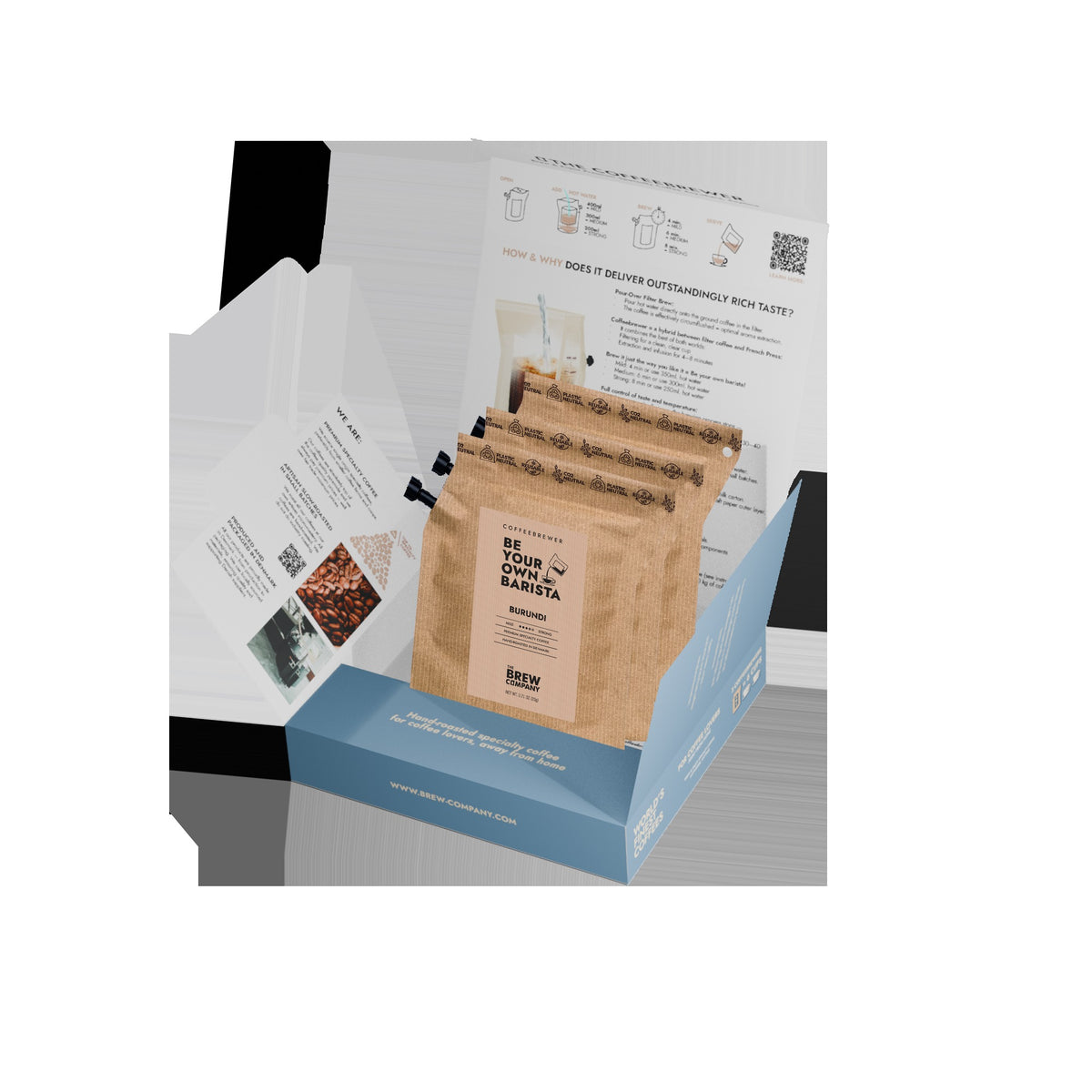 Kaffee-Geschenkset – Wonderful Copenhagen Specialty Coffee 3 Pcs Gift Box