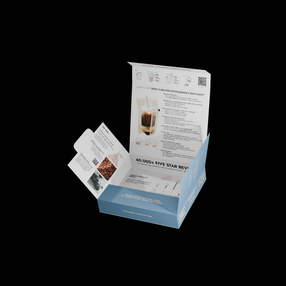 Kaffee-Geschenkset – Wonderful Copenhagen Specialty Coffee 3 Pcs Gift Box