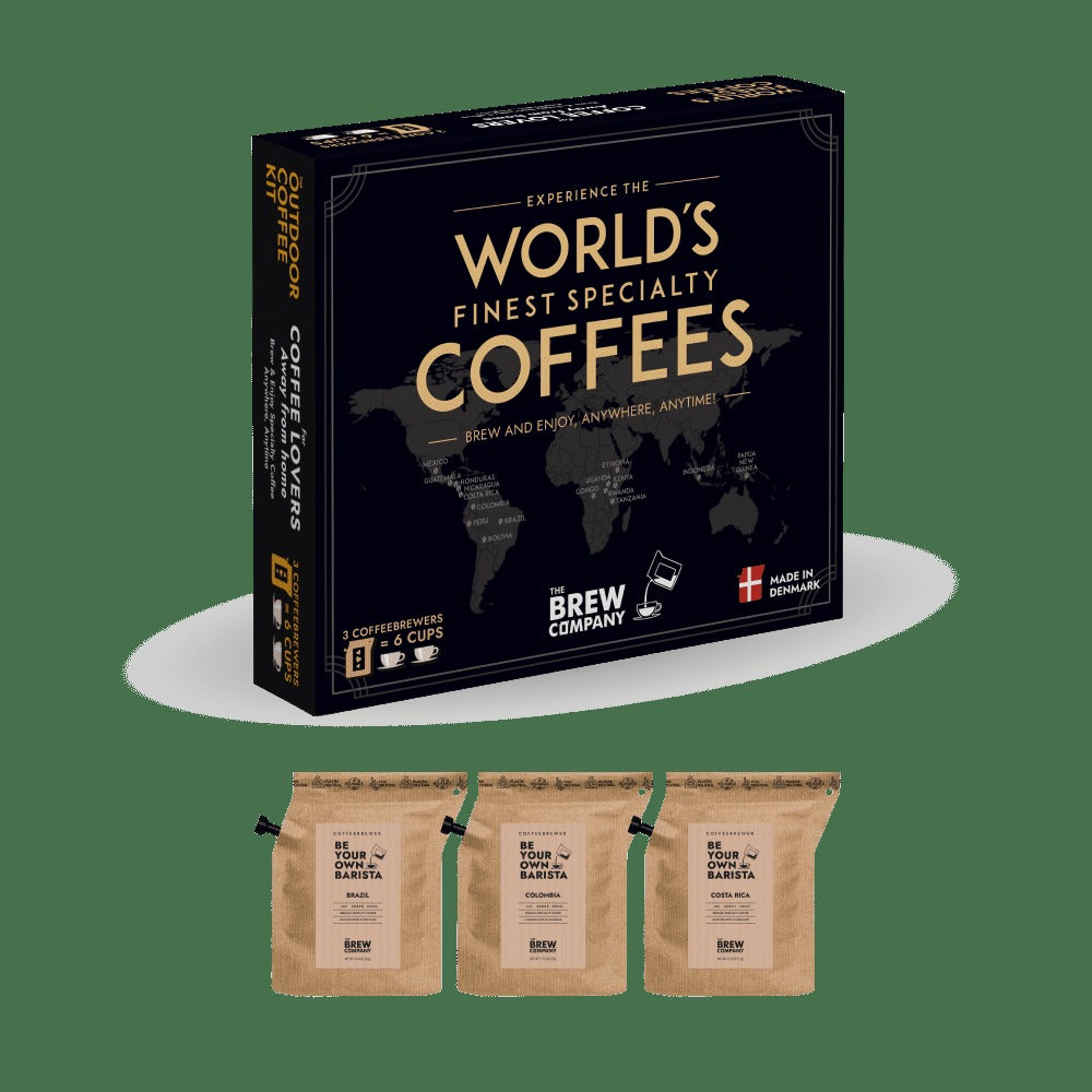 Kaffee-Geschenkset – World's Finest Specialty Coffee 3 Pcs Gift Box