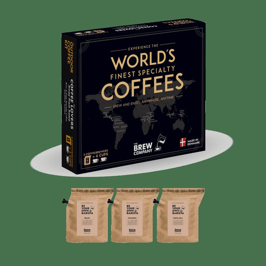 Kaffee-Geschenkset – World's Finest Specialty Coffee 3 Pcs Gift Box